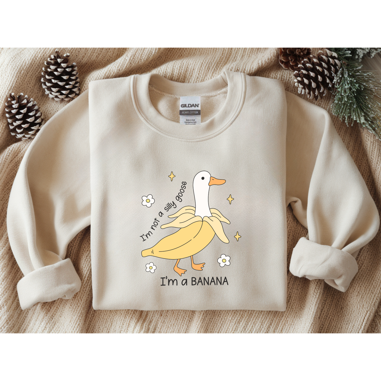 Silly Banana Goose (Sweatshirt)