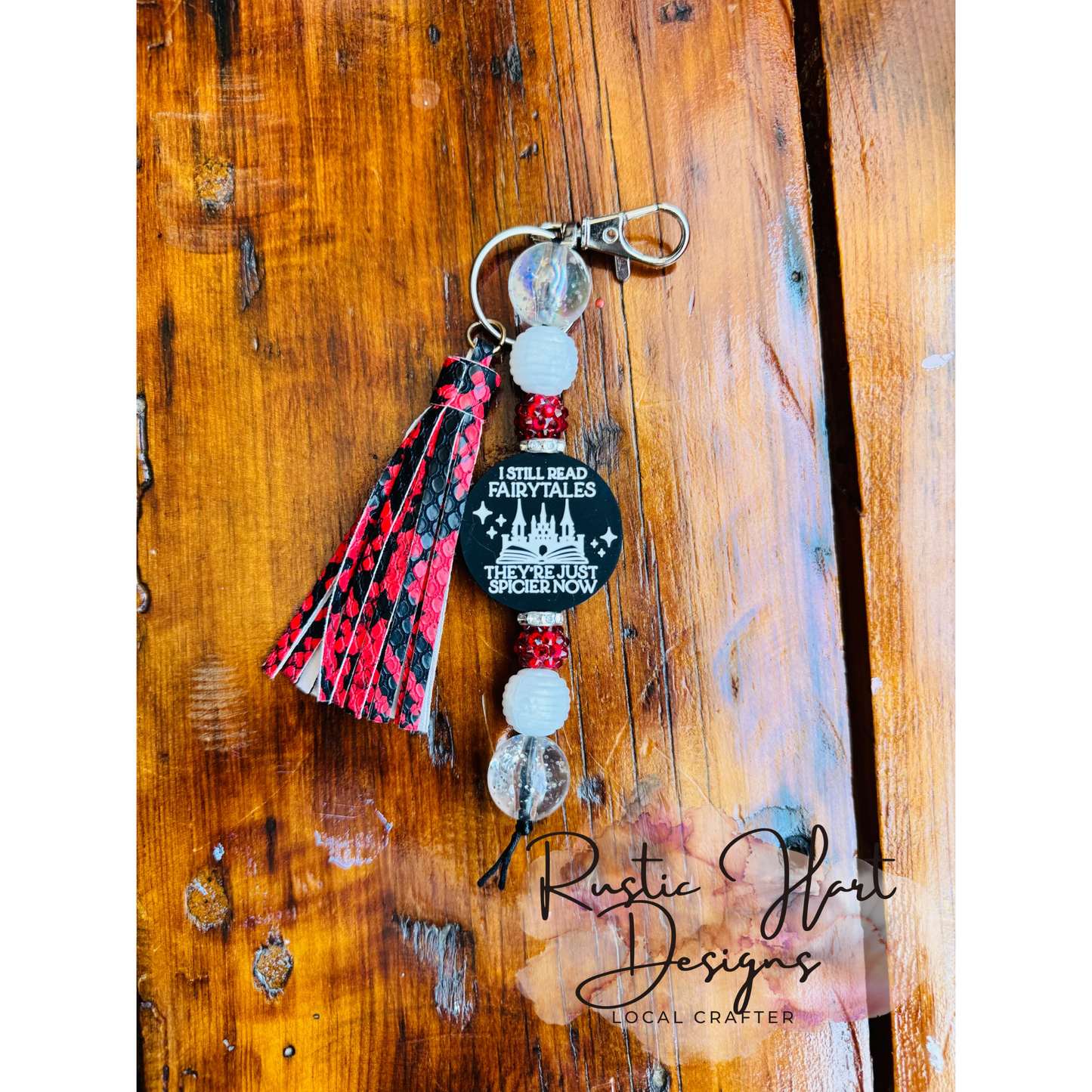 Custom fairytale keychain
