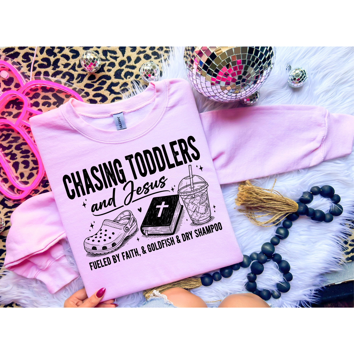 Chasing Toddlers & Jesus (Sweatshirt)