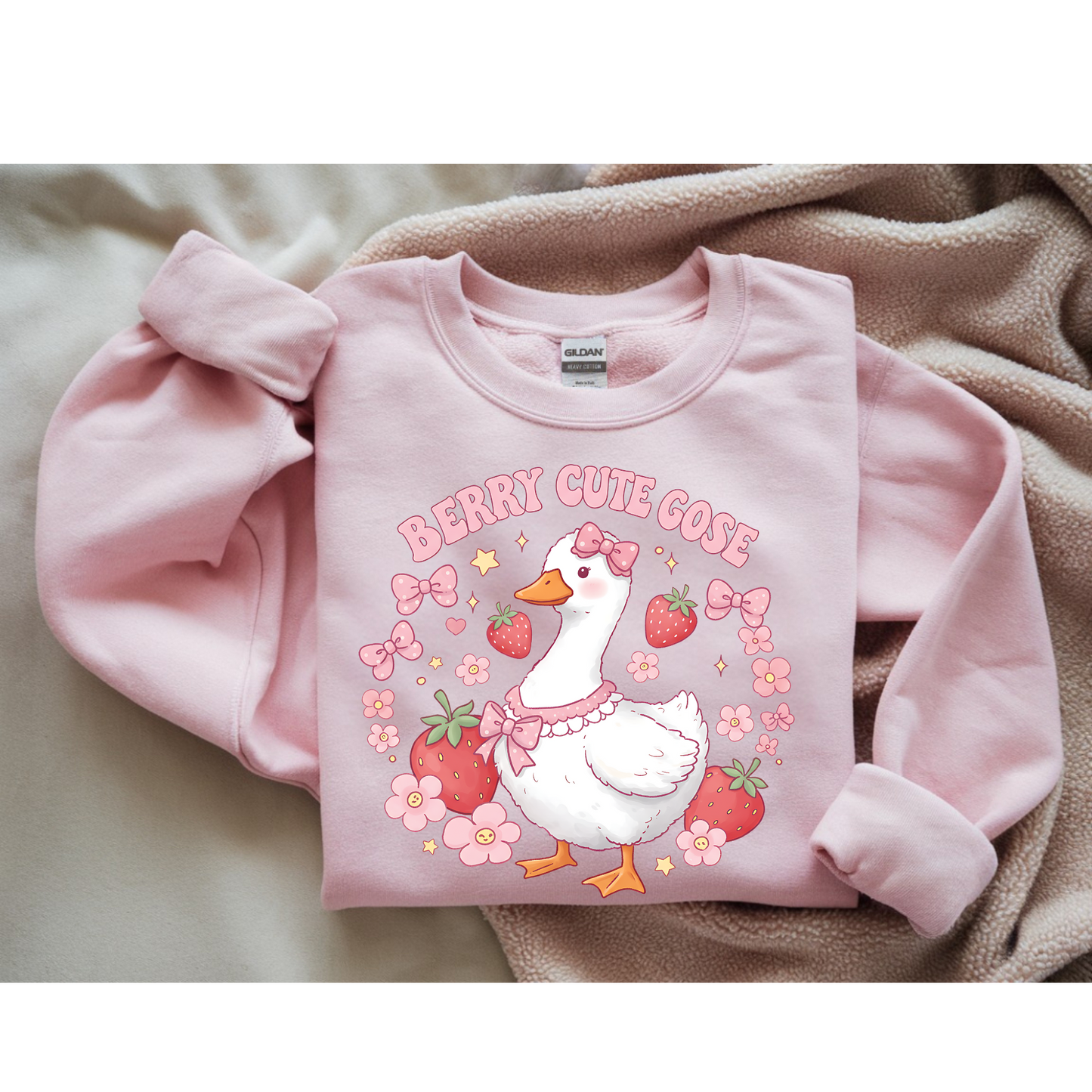 Berry Cute Goose (Sweatshirt)