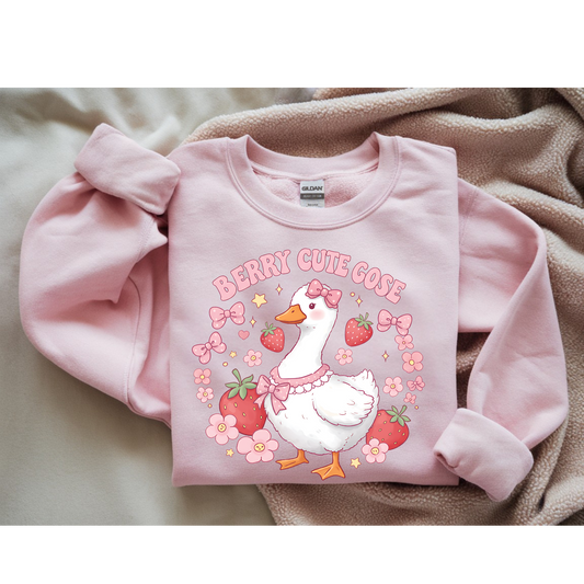 Berry Cute Goose (Sweatshirt)