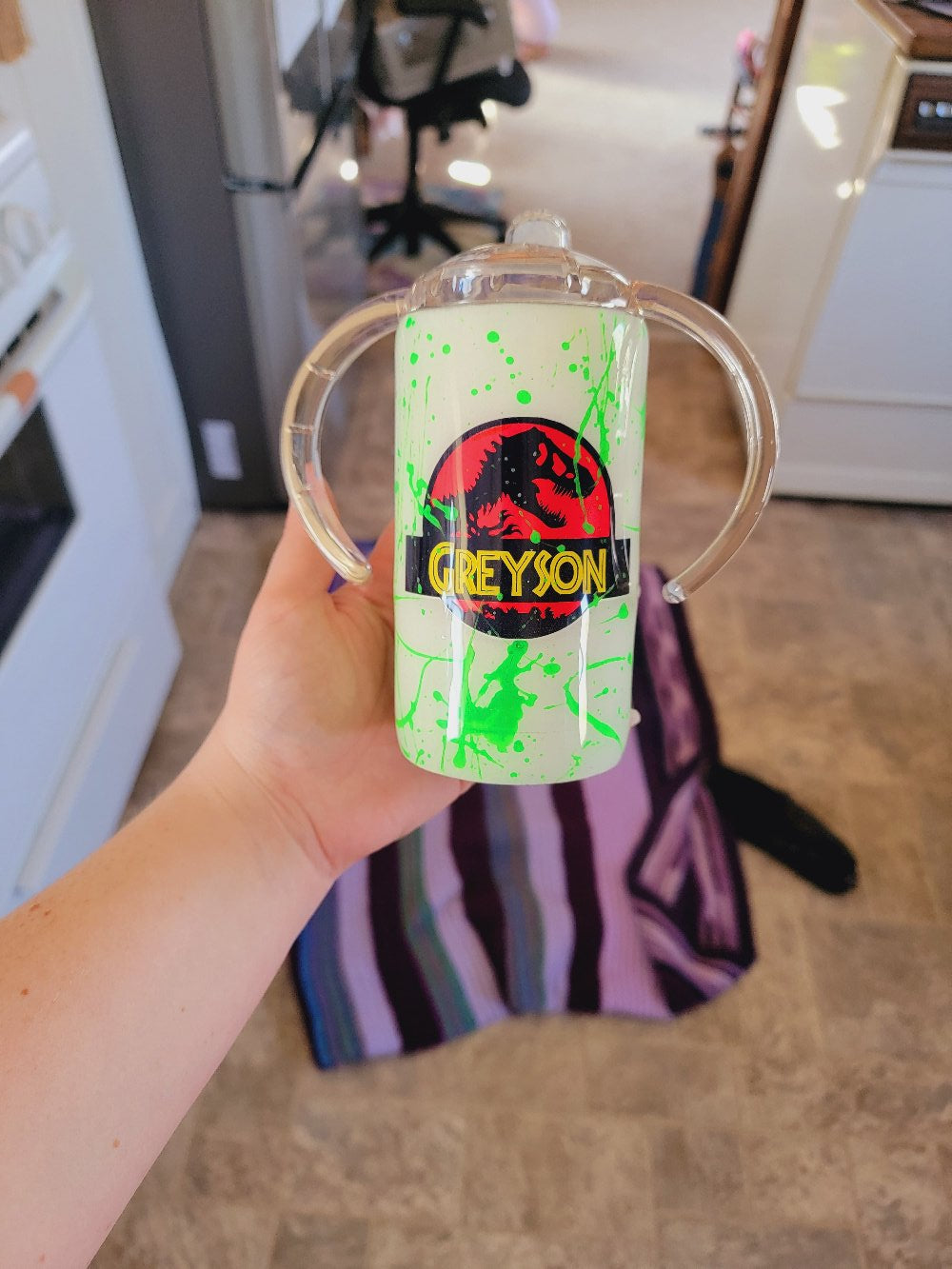 Kids Dino Tumblers!