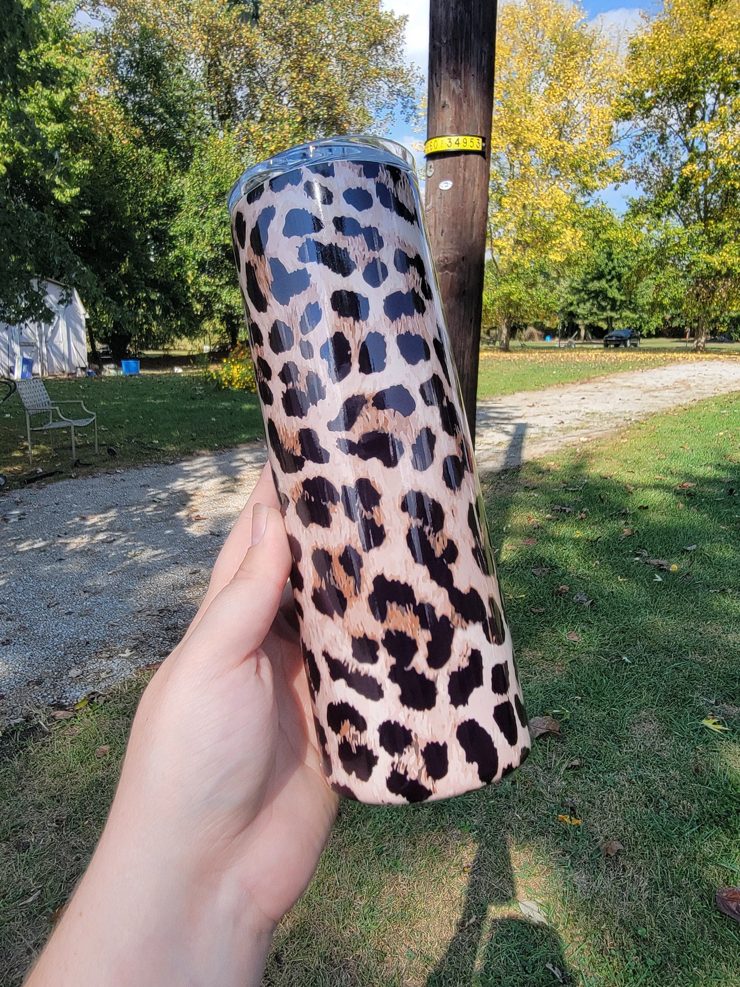 Cheetah Print Tumbler