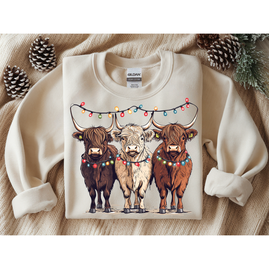 Christmas Cows (Sweatshirt)