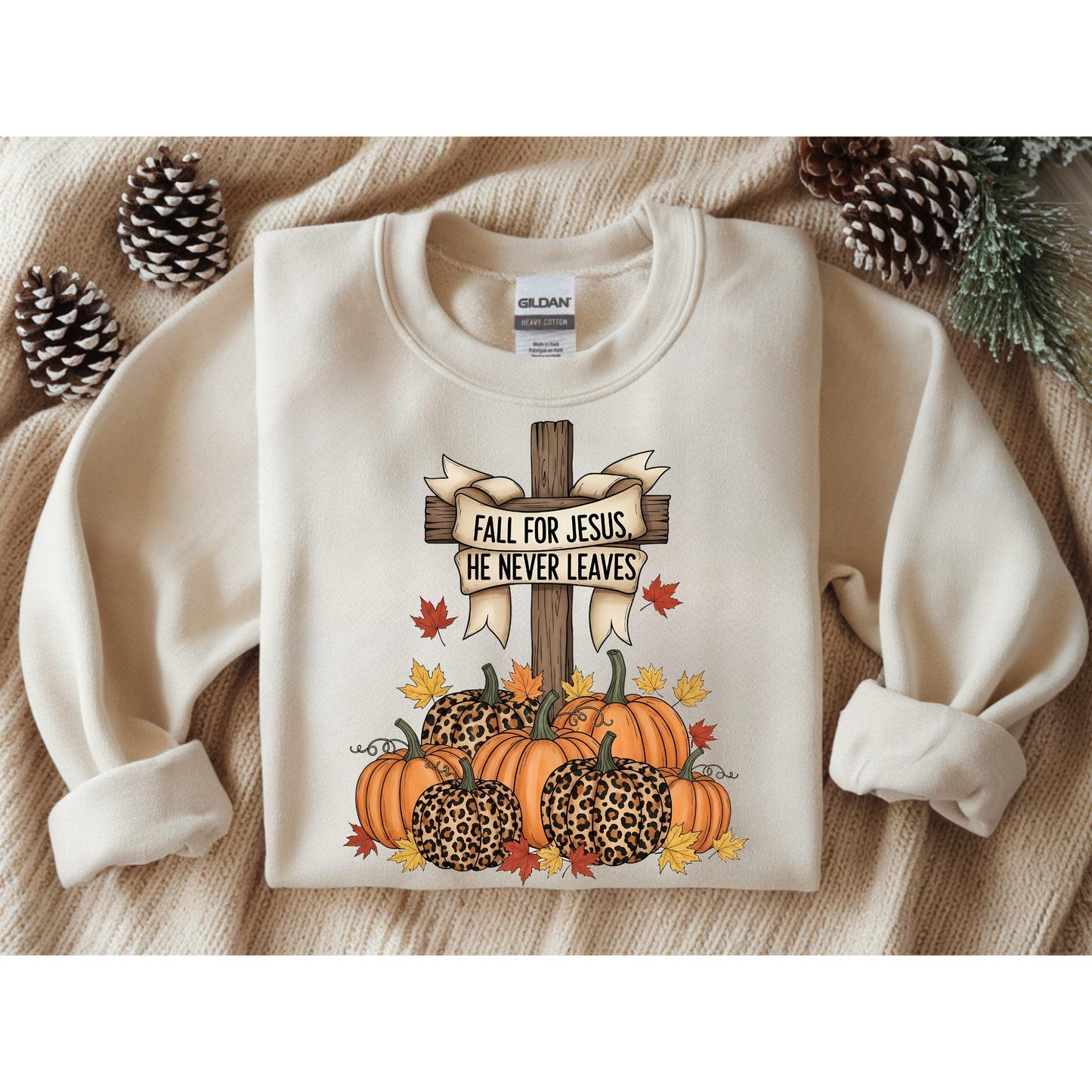 Fall for Jesus (Sweatshirt)