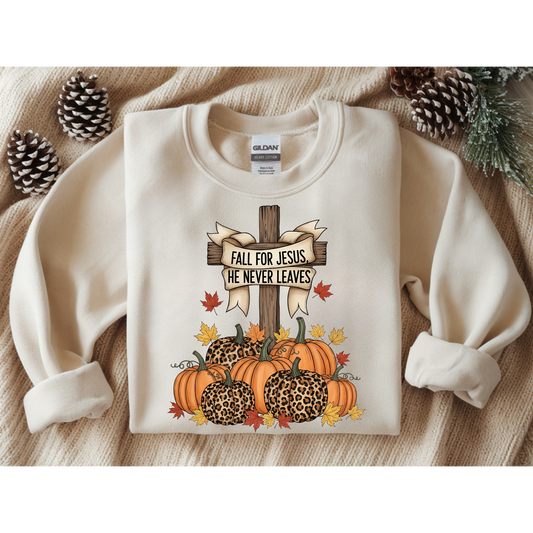 Fall for Jesus (Sweatshirt)