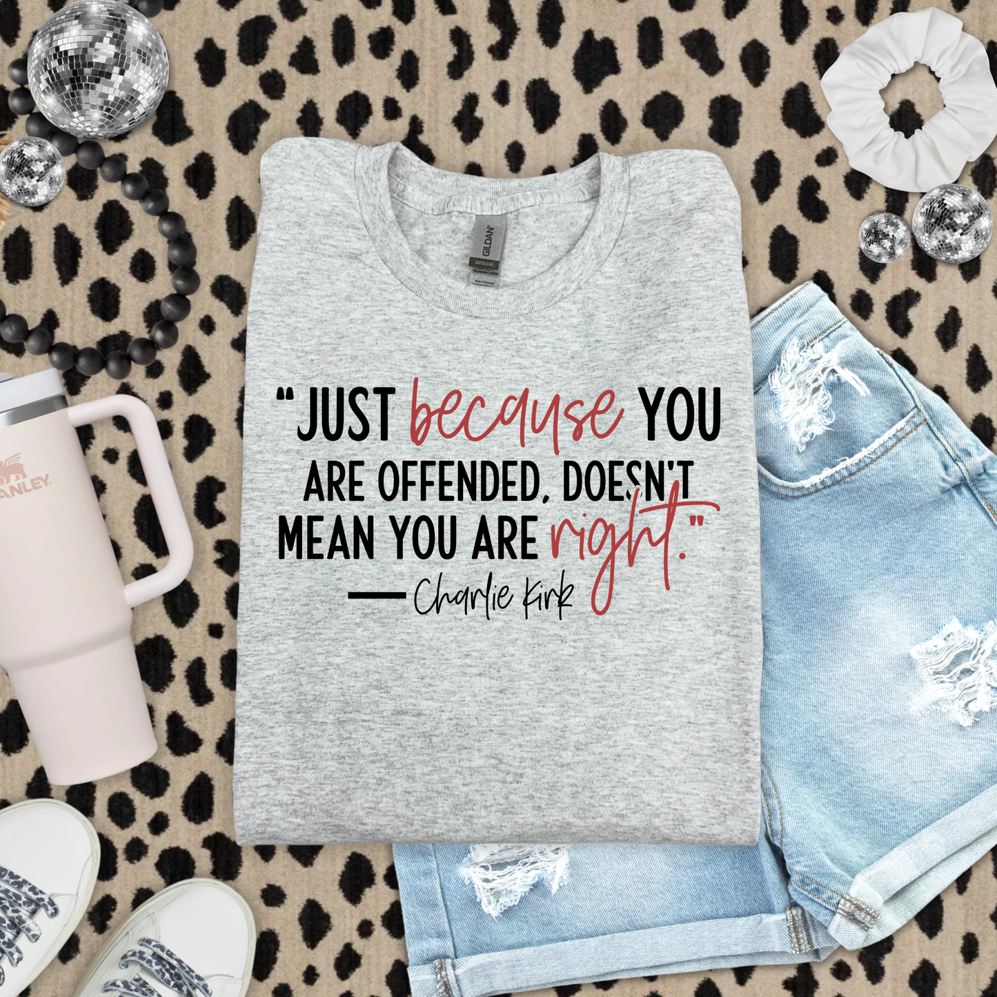 Just because you are offended doesn't mean your right - CK (Sweatshirt)