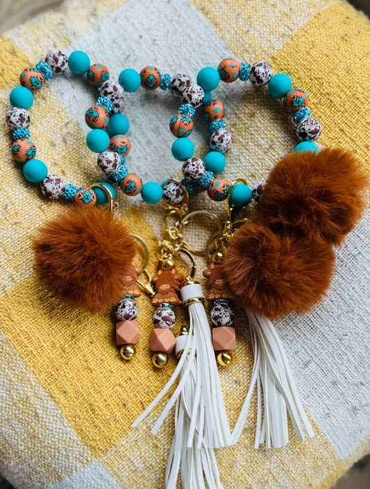 Western Aztec Wristlet