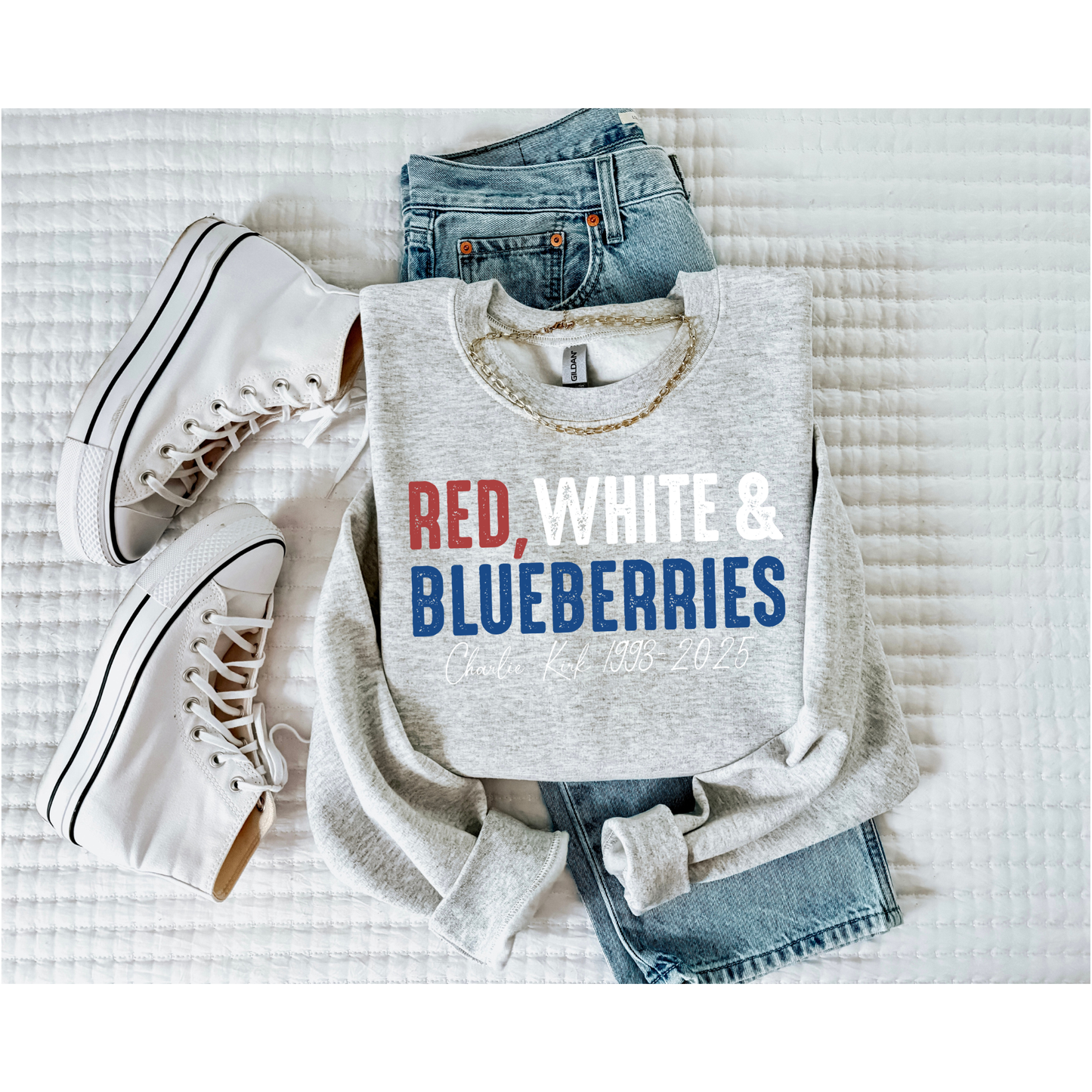 Red, White, Blueberries - CK (Sweatshirt)