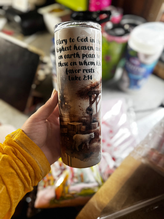 Luke 2:14 Tumbler