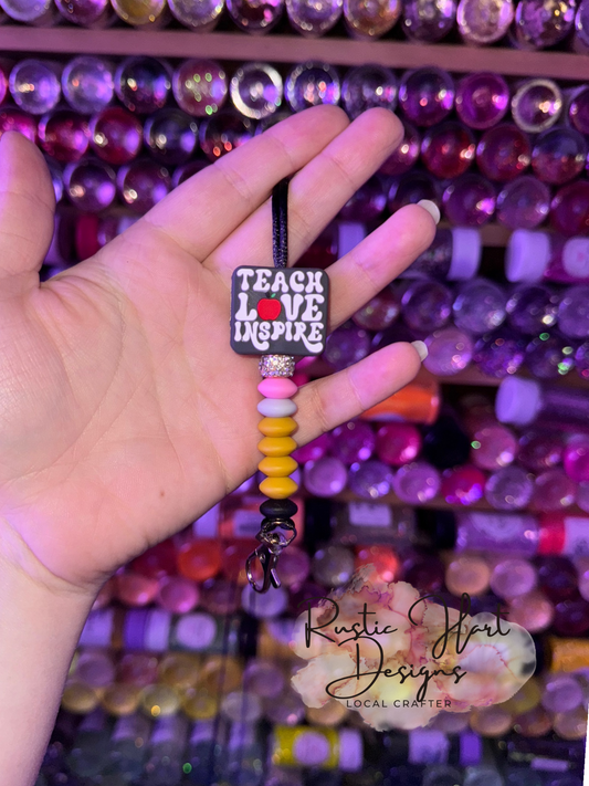 Teacher lanyard