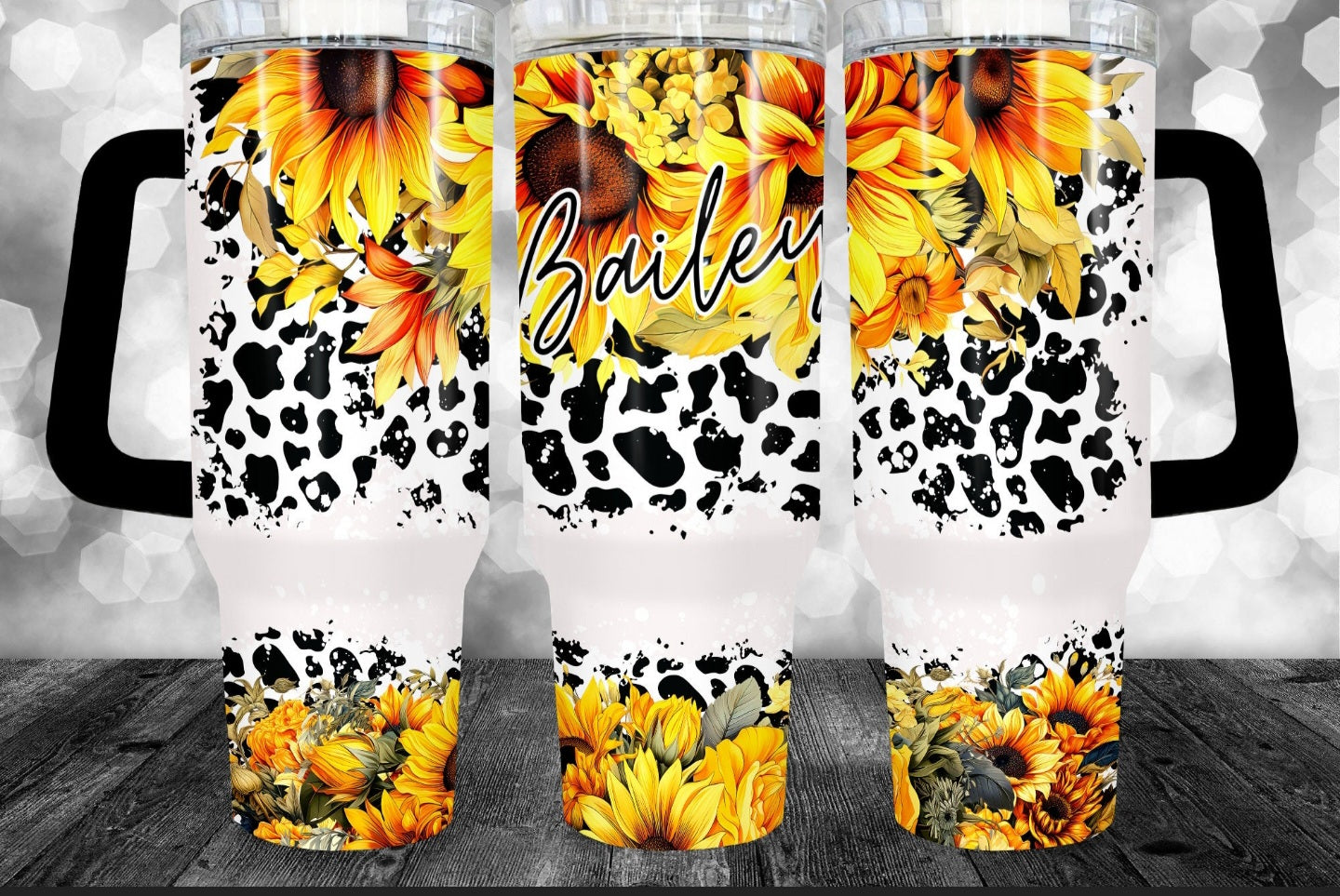 Floral Manley Tumbler