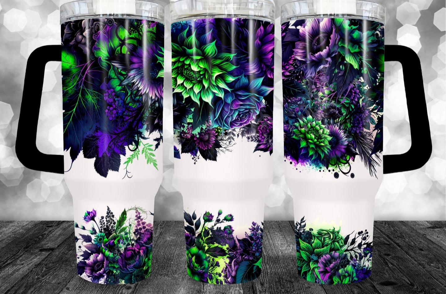 Floral Manley Tumbler